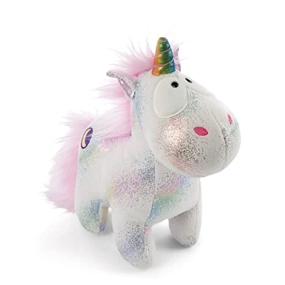 Abbildung von NICI Kuscheltier Einhorn Moon Keeper 32 cm Stofftier aus weichem Plüsch zum Kuscheln und Spielen, Plüschtier für Kinder &amp; Erwachsene, 48632, ideal als Geschenk, weiß