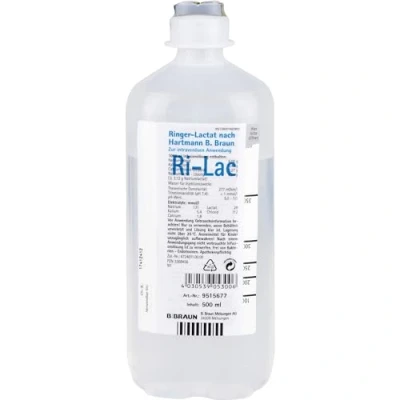 Abbildung von Ringer Lactat noctu Hartm.B.Braun Ecofl.plus Infusum lsg.