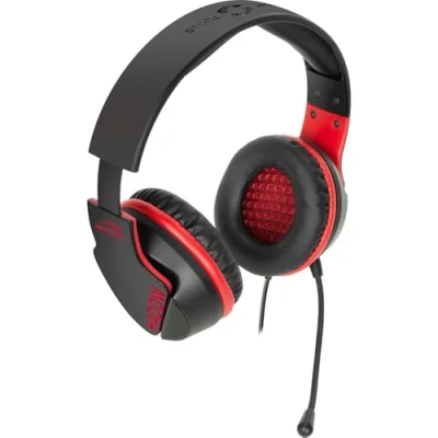 Abbildung von Speedlink HADOW Stereo Gaming Headset Gamer Kopfhörer (Einstellbare Höhe, kabelgebunden, Mikrofon, verstellbar, Over Ear, Lautstärkenregler, für PC Notebook)