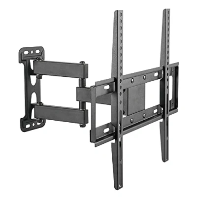 Abbildung von RICOO TV Wandhalterung Fernseher Schwenkbar Neigbar für 32 55 Zoll, Universal Halterung S7644, Fernsehhalterung Wand, bis 35 Kg mit max. VESA 400x400 mm
