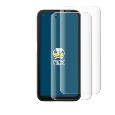 Abbildung von BROTECT 2 Stück Full Cover Schutzfolie für Gigaset GX6 Screen Displayschutz Folie [3D Curved, Anti Fingerprint, Kristall Klar]