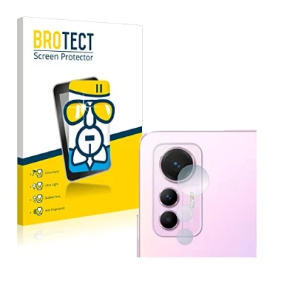 Abbildung von BROTECT Schutzglas für Xiaomi 12 Lite (NUR Kameraschutz) Schutzfolie Panzer Folie Glas [Extrem Kratzfest 9H, Anti Fingerprint, Ultra Transparent]