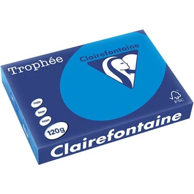 Abbildung von 5 x Clairefontaine Kopierpapier Trophee A4 120g/qm VE=250 Blatt karibi