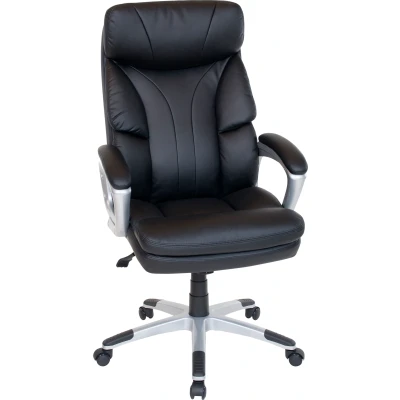Abbildung von Duo Collection Chefsessel &quot;Theodor XXL&quot;, Kunstleder, belastbar bis 150 KG