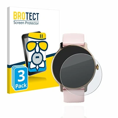 Abbildung von BROTECT Entspiegelungs Schutzglas für Hama Fit Watch 4910 (3 Stück) Schutz Folie Panzerfolie Glas Matt [Extrem Kratzfest 9H, Anti Reflex]