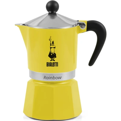 Abbildung von BIALETTI Espressokocher &quot;Rainbow&quot;, 0,27 l Kaffeekanne, Aluminium