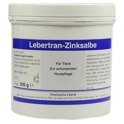 Abbildung von Lebertran Zinksalbe vet. 500 g