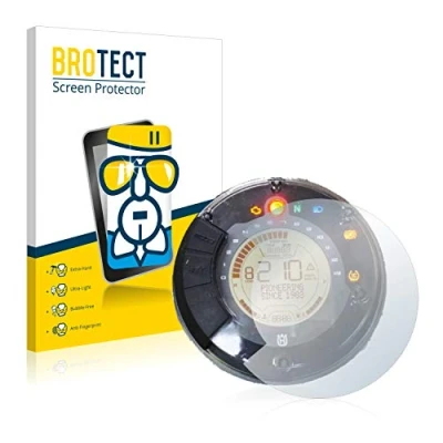 Abbildung von BROTECT Schutzglas für Husqvarna Vitpilen 701 Tachoanzeige Schutzfolie Panzer Folie Glas [Extrem Kratzfest 9H, Anti Fingerprint, Ultra Transparent]