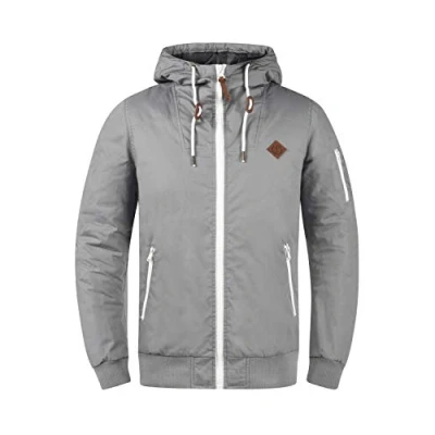 Abbildung von Solid Sdtilly Übergangsjacke, Herren, Größe: Large, Light grey