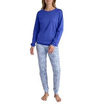 Abbildung von Calida SET Nachtwäsche Set, Damen, Größe: 44/46, Dazzling blue