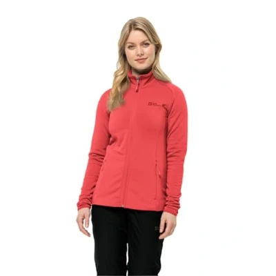 Abbildung von Jack Wolfskin Baiselberg Fleecejacke, Damen, Größe: Small, Vibrant red