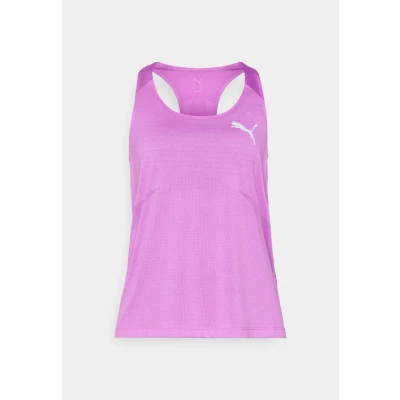 Abbildung von Puma Raceday Ultraspun Singlet Top, Damen, Größe: Medium, Wild berry