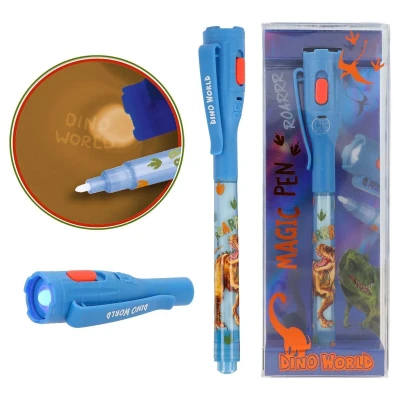 Abbildung von Dino World Filzstift Geheimstift mit LED Licht