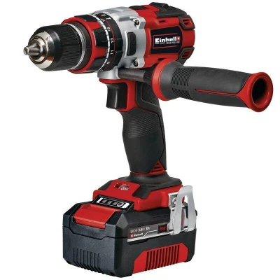 Abbildung von Einhell Akku Schlagbohrschrauber TE CD 18 Li i BL (2x 3,0 Ah)