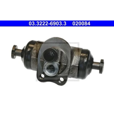 Abbildung von ATE 03.3222 6903.3 Bremszylinder 22,2 OPEL: Commodore A Coupe, Limousine, Rekord E1 Limousine