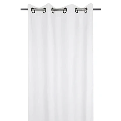Abbildung von Lovely Casa Vorhang Modell Nelson Weiß 135 x 180 cm 100 % Polyester