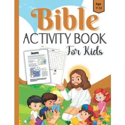 Abbildung von Bible Activity Book for Kids: Stories, Word Search and Coloring