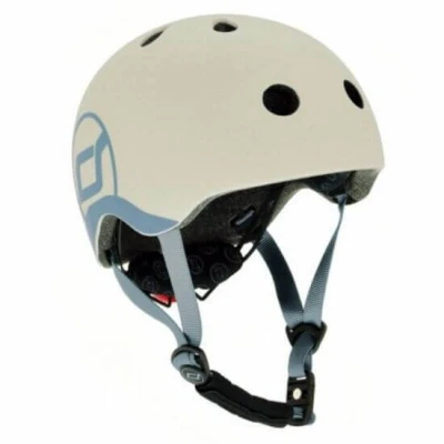 Abbildung von Scoot and Ride Kinderhelm Helm XXS ash 1 3 Jahre, Babyhelm, Roller Scooter Tretroller