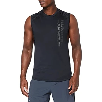 Abbildung von Under Armour Herren Oberteil MK1 Terry SL, Schwarz, XL, 1327403 001