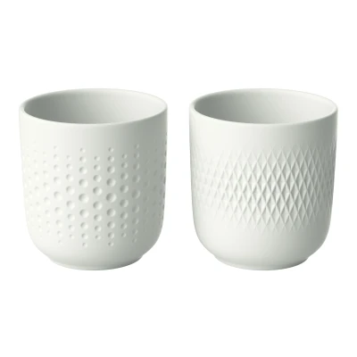 Abbildung von Villeroy &amp; Boch Manufacture Collier blanc Becher Set 2tlg.