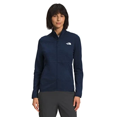 Abbildung von The North Face Canyonlands Sweatjacke, Damen, Größe: Large, Summit navy dark heather