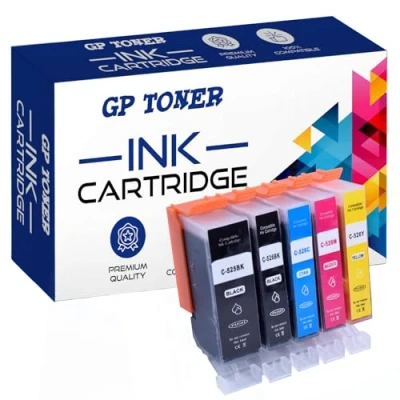 Abbildung von DRUCKER PATRONEN für, IP4850 IP4950 IX6550 MG5150 MG5250 MG5350 Set CMYK