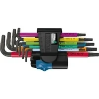 Abbildung von Wera Schraubendreher, (9 St), Winkelschraubendreher Satz 9 teilig Multicolor HF