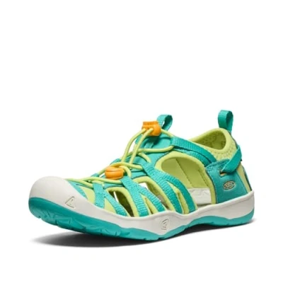 Abbildung von Keen Moxie Unisex Trekkingsandale für Kinder, Größe: 27/28, Blue Schuhe