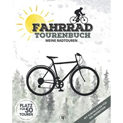 Abbildung von Fahrrad TOURENBUCH Meine Radtouren Platz für 50 Touren: Logbuch zum Ausfüllen, Eintragen &amp; Selberschreiben Radfahrer, Radsportler, ... die Inspektion 150 Seiten