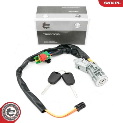 Abbildung von ESEN SKV 65SKV229 Lenkschloß CITROЁN: C3 i Schrägheck (FC, FN) 1.4 Bivalent, i, 1.4, 1.1 LPG, BiFuel, 1.6 Bioflex, HDi, 16V HDi