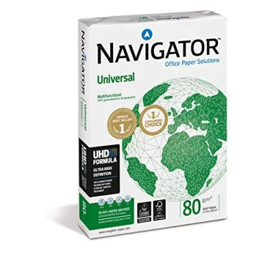 Abbildung von Navigator Universal Papier NAV1017, 80 g/m², A3, Weiß, 500 Blatt