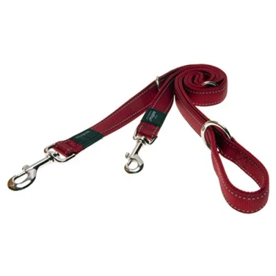 Abbildung von Rogz Utility Multilijn Hundeleine 180x2.5 cm Rot Xl...