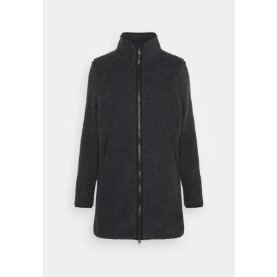 Abbildung von Jack Wolfskin HIGH CURL COAT Fleecejacke, Damen, Größe: XS, Black