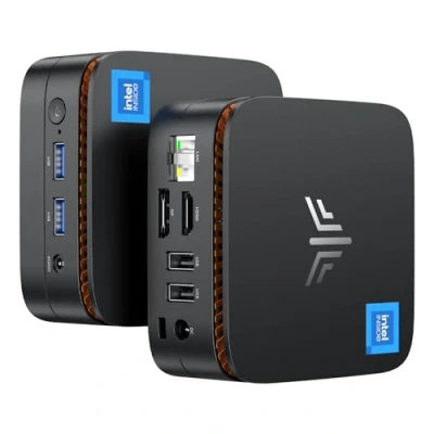 Abbildung von NiPoGi Mini PC Ιntel Alder Lake N N100(3.4GHz) 16GB DDR4/512GB M.2 SSD, Desktop WiFi 5,BT4.2/RJ45,Mini Computer 4K@60HZ UHD Dual Display für Büro