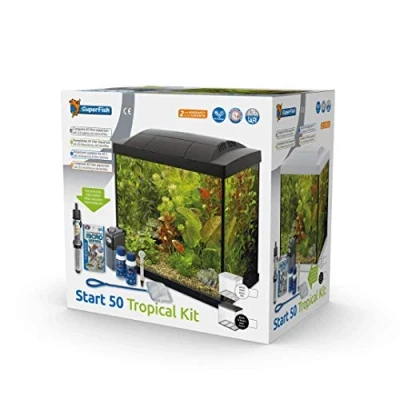 Abbildung von Superfish Aquarium Start 50 Tropical Kit Retro Led 39 l Aquarien S...