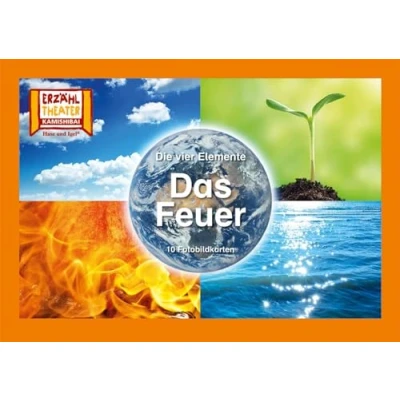 Abbildung von Die vier Elemente das Feuer / Kamishibai Bildkarten: 10 Fotobildkarten für Erzähltheater