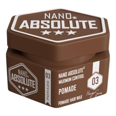 Abbildung von Nano Absolute Aqua Hair wax 140ml Haarwachs haar Styling Wachs Haargel Gel herren barbershop (140ml, 03 Pomade)