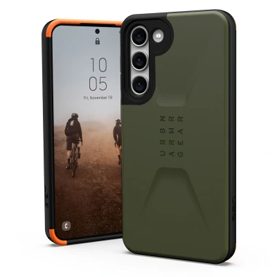 Abbildung von Samsung Galaxy S23 Plus Hülle Kunststoff UAG Hard Case/Backcover Handyhülle Grün Shockproof/Stoßfest