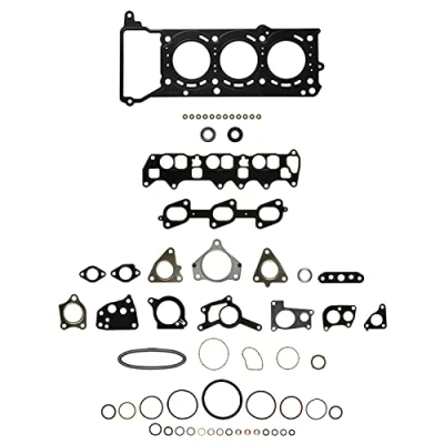 Abbildung von AJUSA MULTILAYER STEEL 52433700 Dichtungssatz, Zylinderkopf mit Zylinderkopfdichtung, Ventilschaftabdichtung links MERCEDES BENZ: E Klasse Cabrio