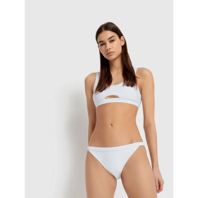 Abbildung von Lascana LSCN BY CUT Bikinitop, Damen, Größe: 40xA/B, White