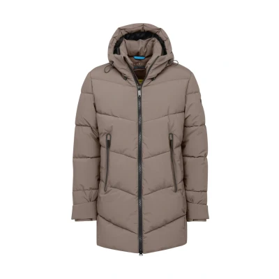 Abbildung von bugatti Rainseries Wintermantel, Herren, Größe: 48, Beige