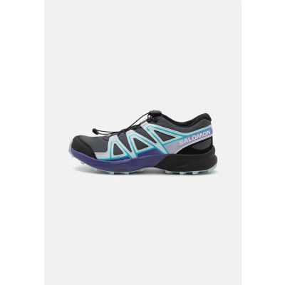 Abbildung von Salomon Speedcross Unisex Hikingschuh für Kinder, Größe: 36, Turbulence/ballad blue/liberty Lederimitat/textil
