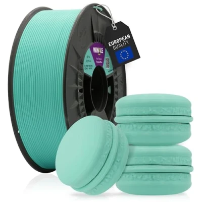 Abbildung von Winkle Pla Filament 1,75 mm Filamentdruck 3D Drucker Farbe Macaron grün Spule 300 g