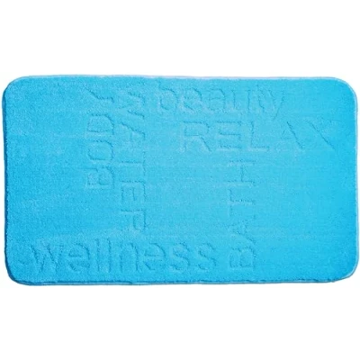 Abbildung von Linea Due Feeling Badteppich 50x80cm blau