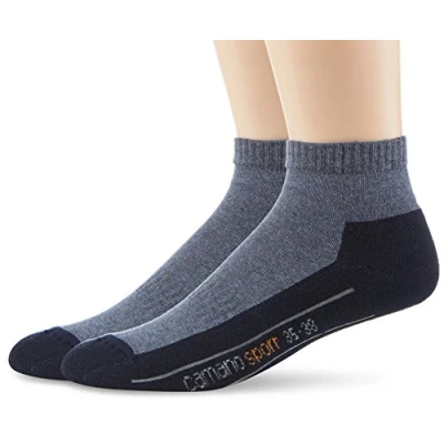 Abbildung von Camano Herren 5932 Sportsocken, Blau (Navy 4), (Herstellergröße: 43/46) (2er Pack)