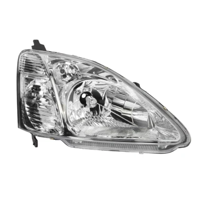 Abbildung von TYC 20 6251 05 2 Scheinwerfer rechts H4 mit Elektromotor, Lampenträger HONDA: CIVIC 7 Hatchback