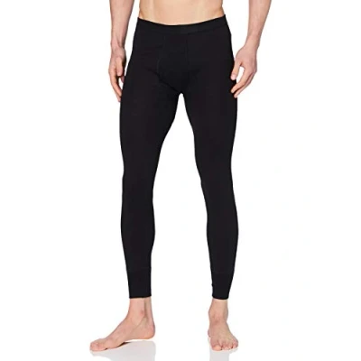 Abbildung von Susa Herren Thermounterwäsche Angora Hose lang s8010060, Einfarbig, Gr. XX Large, schwarz (schwarz s750)
