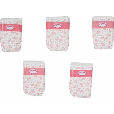 Abbildung von Zapf Creation® Puppen Accessoires Set 703038 Baby Annabell Windeln, 5er Pack