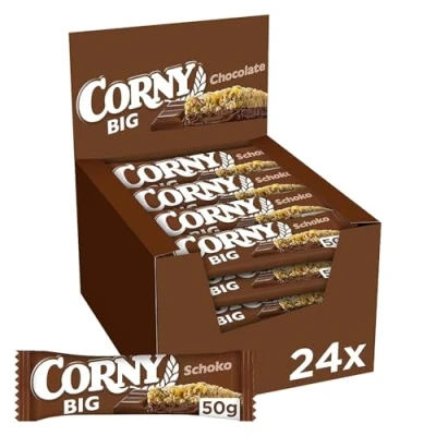 Abbildung von Müsliriegel Corny BIG Schoko, mit Erdnüssen und Großpackung 24x50g