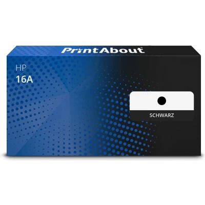 Abbildung von Toner kompatibel mit HP 16A (Q7516A) Schwarz